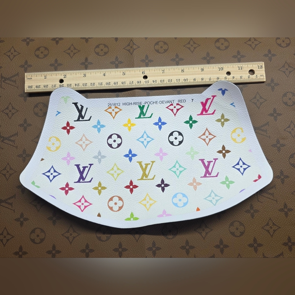 Louis Vuitton Murakami Monogram Multicolor High Rise Bumbag White Canvis Only .. - Picture 2 of 5